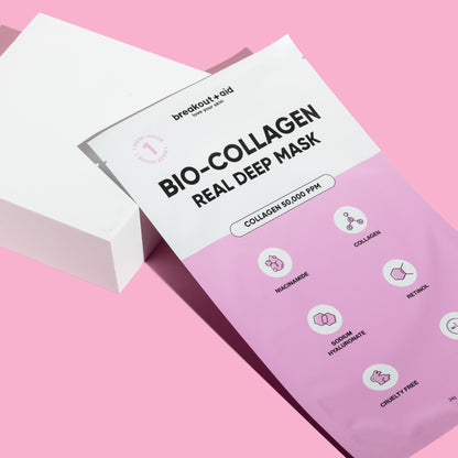 Bio-Collagen Real Deep Mask (Collagen 50,000 PPM) - 1 pc