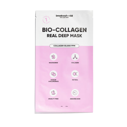 Bio-Collagen Real Deep Mask (Collagen 50,000 PPM) - 4 pcs set