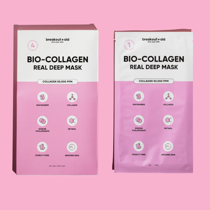 Bio-Collagen Real Deep Mask (Collagen 50,000 PPM) - 4 pcs set