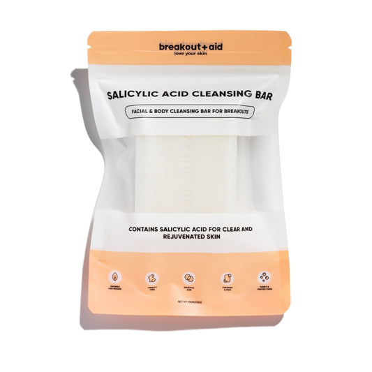 Salicylic cleansing bar