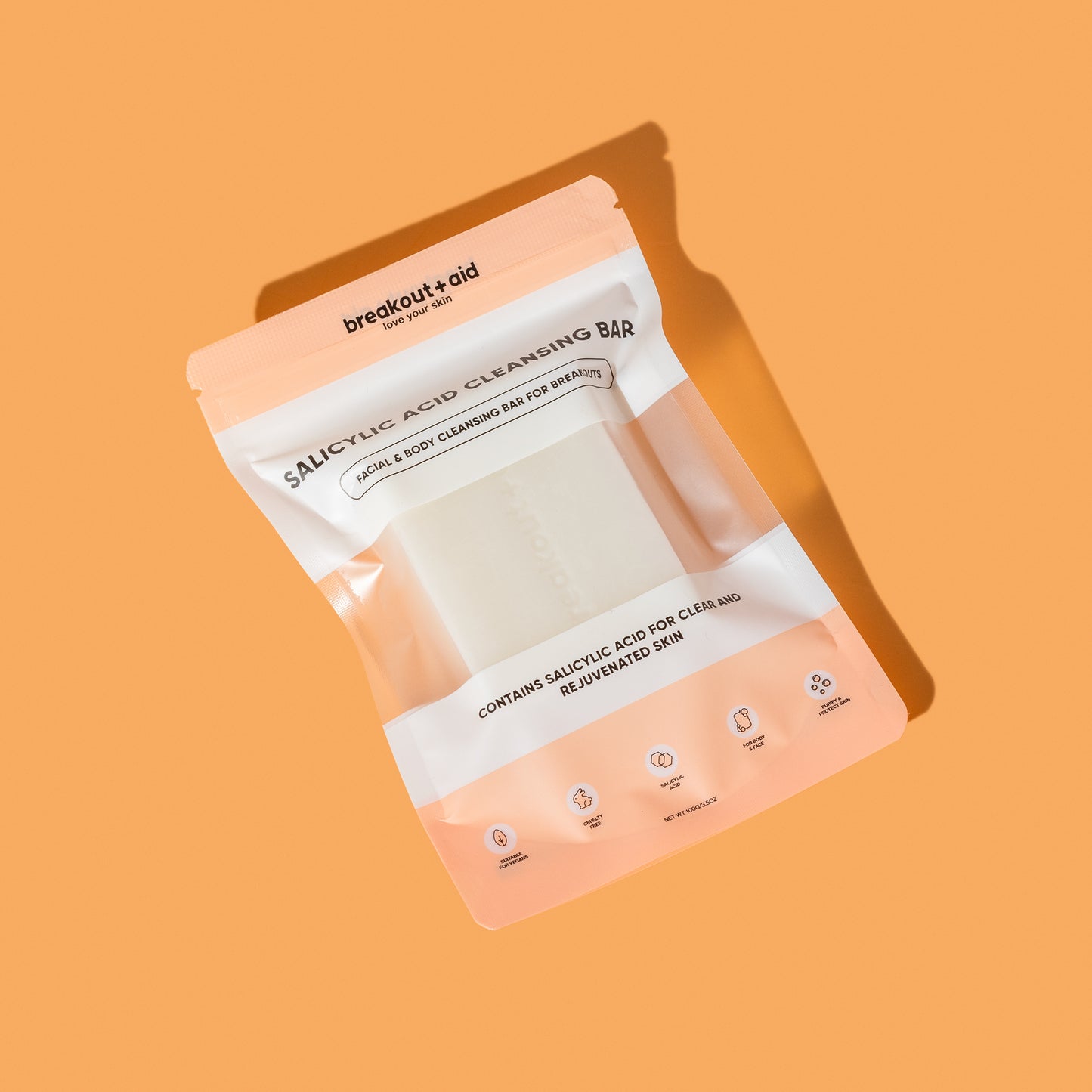 Salicylic cleansing bar